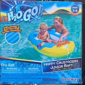 Baby pool fun